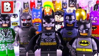 Every LEGO BATMAN Minifigure EVER MADE  800 Minifig  2018 Collection Review [upl. by Eibrad]