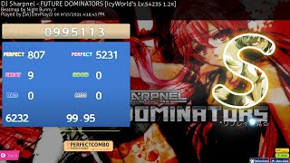 FUTURE DOMINATORS 12X FC osumania 4k [upl. by Lau]