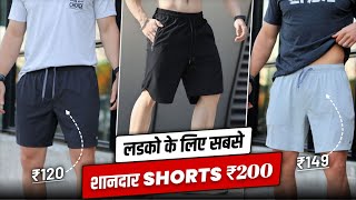 Top 3 best shorts for men  Half pants for men under 500  best shorts for summer  half pants [upl. by Idoj]