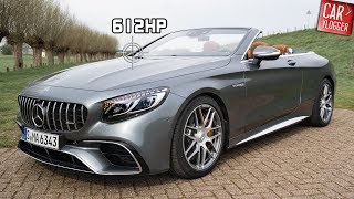 INSIDE the NEW Mercedes AMG S 63 4MATIC Cabriolet 2019  Interior Exterior DETAILS w REVS [upl. by Colette483]