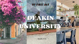 First Day at Deakin University  Burwood Campus  IT  BS Cybersecurity [upl. by Rube]