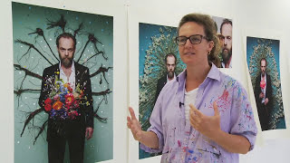 Artist Del Kathryn Barton in her studio [upl. by Kahn]