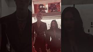 Megan fox and Machine gun kelly at the undn laqr launch party [upl. by Maddeu]