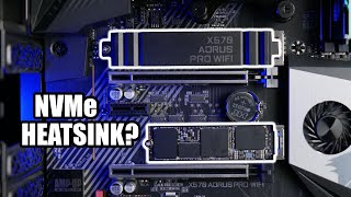 Are NVMe SSD Heatsinks Worth Using M2 Heatsink Comparison [upl. by Adnaugal]