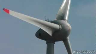 200m The Worlds Largest Wind Turbine Enercon E126 at Lausitzring HD [upl. by Uoliram]