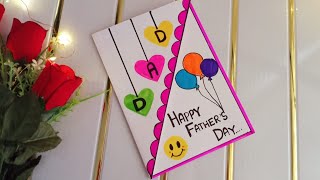 Easy amp beautiful Fathers day greeting card  Fathers day gift Happy fathers day cardGift ideas [upl. by Sandstrom]