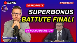 PROROGA SUPERBONUS 110 Condomini ultime notizie  forse un Decreto ad hoc [upl. by Ylicic]