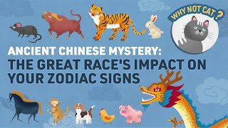 01 How the Chinese Zodiac Animals were chosen  12 animals Chinese Zodiac Story  Chinese Astrology [upl. by Ramsdell]