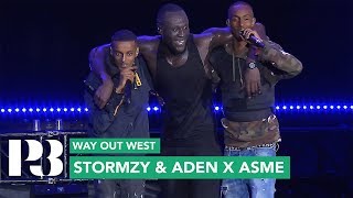 Stormzy amp Aden x Asme  Vossi Bop Remix Live Way Out West 2019  Sveriges Radio P3 [upl. by Bealle518]