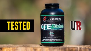 TESTED Hodgdons CFE Pistol Smokeless Powder [upl. by Kalin]