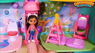 Gabbys Dollhouse Toy Learning Video for Kids [upl. by Aicek]