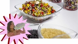 Insalata di Riso Bianco Basmati e Riso Nero Riso Venere  Le Ricette di Alice [upl. by Clio]