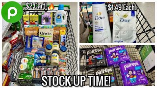 Publix Free amp Cheap Digital Grocery Couponing Deals amp Haul🔥 STOCK UP TIME  102108 or 103109 [upl. by Sirovart]