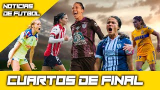 Cuartos de final Liga Mx Femenil 2023  Horarios y donde ver [upl. by Yraunaj605]