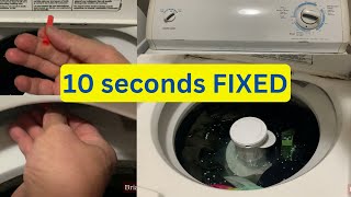 Top Load Washer Won’t Work — 10 seconds fixed [upl. by Biron185]