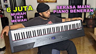 Piano Digital Yang Rasanya Udah Kaya Piano Beneran Cuma 6 Juta Review Alesis Recital Pro [upl. by Belshin]