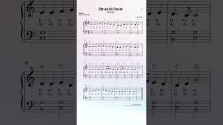 Ode to Joy sheet music by Ludwig van Beethoven [upl. by Christenson]