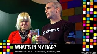 Henry Rollins  Whats In My Bag [upl. by Edythe]