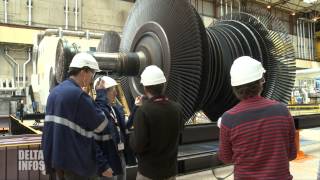 Visite du réacteur numéro 4 à la centrale nucléaire de Gravelines [upl. by Adnilim]