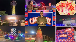 CarnivalPlayland in Bahria town Lahore  opened now in Bahria town  Mahar Vlogs [upl. by Letisha72]