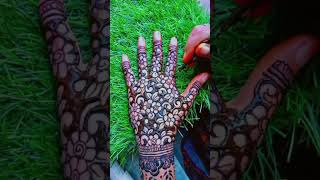 5 mint m design mehndi like commment share trending plzzsubscribe [upl. by Egamlat]