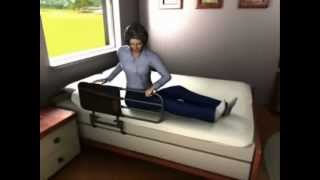 Barandilla para cama Pivot Rail  wwwortowebcomwmv [upl. by Attinahs214]