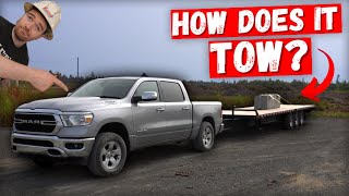 Ram 1500 57L HEMI V8 Engine Heavy Mechanic Review  HOW DOES IT TOW [upl. by Grimaldi]