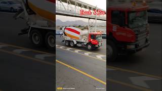 Concrete Readymix Scania Truck shortvideo shorts short viralshorts readymixtruck youtubeshorts [upl. by Perkin]