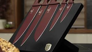 Berlinger Haus  6pcs Knife set [upl. by Nnyllaf991]