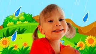 Rain rain go away nursery rhyme song for children [upl. by Mhoj]