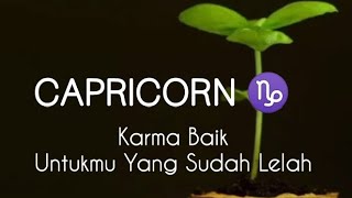 CAPRICORN ♑ Karma baik untukMu yang sudah lelah dengan hidup ini capricorn2024 kimhokitarot [upl. by Nickolai]