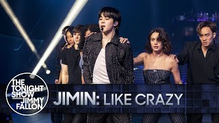 Jimin Like Crazy  The Tonight Show Starring Jimmy Fallon [upl. by Sucrad]