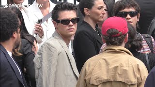 Felix Mallard Ginny amp Georgia  Dior Menswear SS25 fashion show in Paris  21062024 [upl. by Llessur]