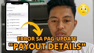 ⚠️ Error sa pag update ng quotPAYOUT DETAILSquot sa ating Monetization Tools  fbreels payout fb ⚠️ [upl. by Nesyla928]