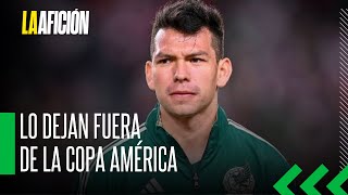 Hirving Lozano reacciona a su ausencia en la prelista del Tri para la Copa América [upl. by Eelyab]