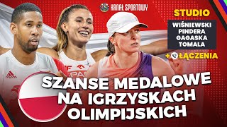 IGRZYSKA OLIMPIJSKIE PARYŻ 2024  ANALIZA SZANS MEDALOWYCH POLAKÓW  JANUSZ PINDERA I GOŚCIE [upl. by Bruell]