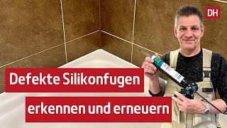 DIYSilikonfuge richtig ausführen  DHTrockenbau [upl. by Budd276]