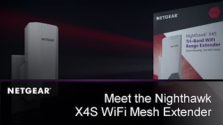 Meet the NETGEAR Nighthawk X4S TriBand WallPlug WiFi Mesh Extender [upl. by Dehlia]