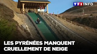 Les Pyrénées manquent cruellement de neige [upl. by Akiria]