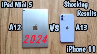 iPad Mini 5 vs iPhone 11 Pubg Test A12 Bionic vs A13 Bionic Comparison  Next Level Competition babu [upl. by Olemrac451]