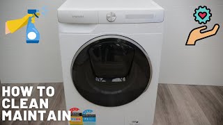 How to maintain Samsung Washing Machine Drum Clean Samsung Washing Machine Maintenance 2021 [upl. by Averil]