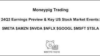 24Q3 Earnings Preview amp Key US Stock Market Events META AMZN NVDA NFLX GOOGL MSFT TSLA [upl. by Eenram]