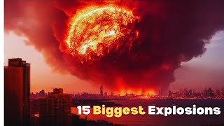 15 Biggest Explosions Caught On Camera [upl. by Oicnaneb]