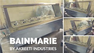 Bainmarie Display Counter by Akreeti Industries Delhi [upl. by Leinad]