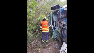 Dopravní nehoda NA Robčice HASIČI DOBŘANY czech firerescue [upl. by Eicyaj]