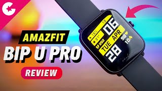 Amazfit Bip U Pro Unboxing amp Review  Best Budget Smartwatch 2021 [upl. by Ilrahc]