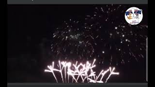 Winter Fireworks at Docklands Waterfront Melbourne [upl. by Ahsikym26]