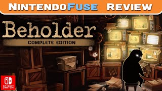 Review of Beholder Complete Edition Nintendo Switch [upl. by Nich]