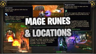 Quick Guide How to Get Mass Regeneration Icy Veins amp Arcane Surge as a MAGE in Season of Discovery🧙 [upl. by Oiratno]