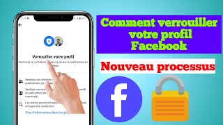 Comment verrouiller votre profil Facebook 2024  Verrouillez votre profil Facebook [upl. by Aeki]